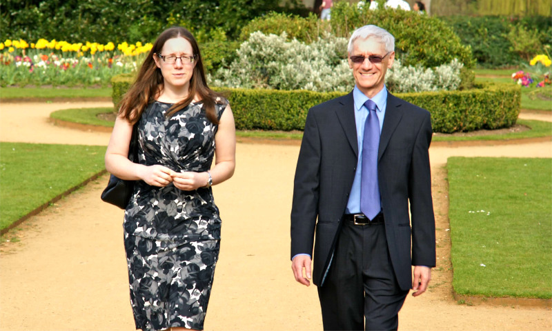 Nicola and Stuart